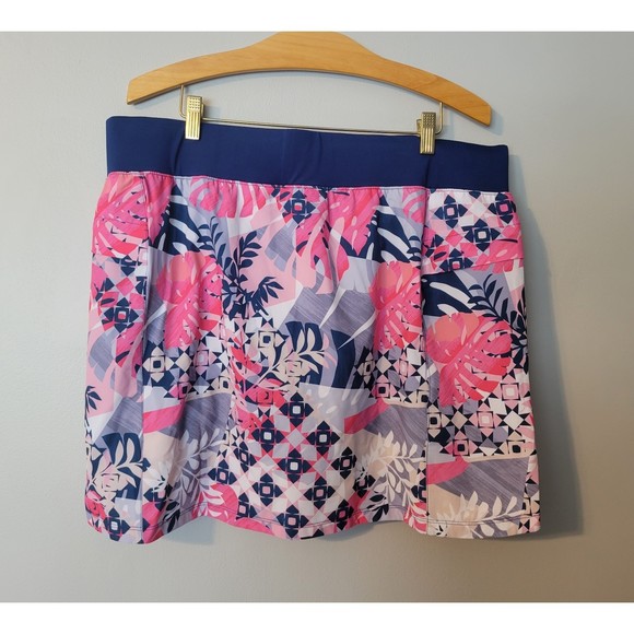 Reel Legends Performance Outfitters Elastic Waist Fishing Swim Skort Size XL - Picture 3 of 6